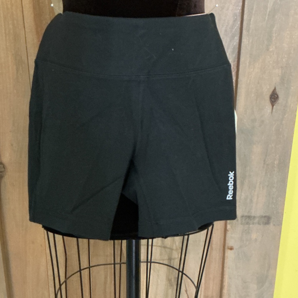 Reebok Women's Black Athletic Skort with Side Logo